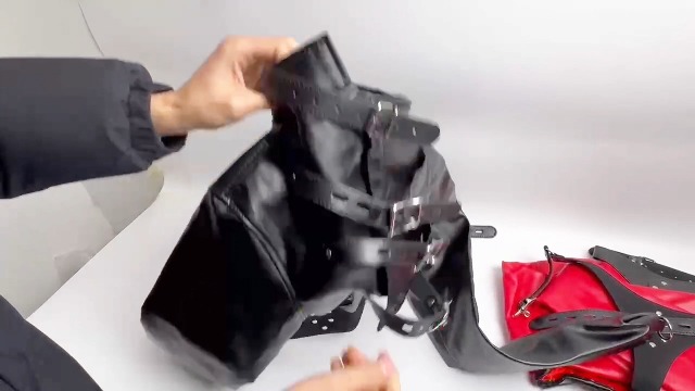 Amazon.com: Leather Body Harness Bondage Straight Jacket Adult