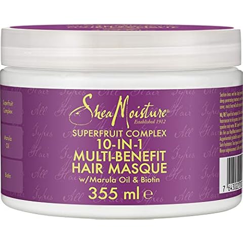 Shea Moisture Superfruit Hair Masque with Marula Oil and Biotin Cover