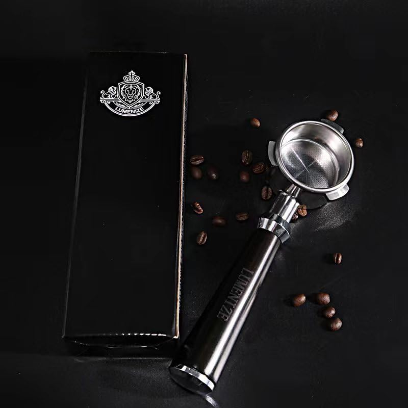 Miniatura 2 de Portafiltro espresso 2.126 in con cepillo de limpieza  Compatible con Breville (salvia) 870 (878) Breville serie 8 universal, Solis 1170, Breville