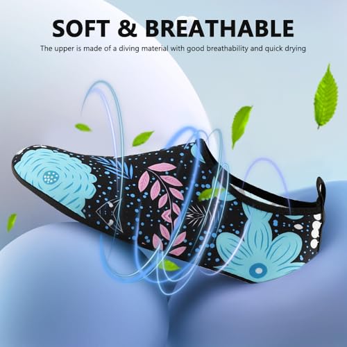 Image of SPLASHGRIP Water Shoes for Women Men Quick-Dry Barefoot Aqua Socks