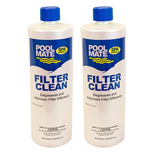 Pool Mate 1-2701SPA-02-A Filter Clean, 1-Quart, 2-Pack