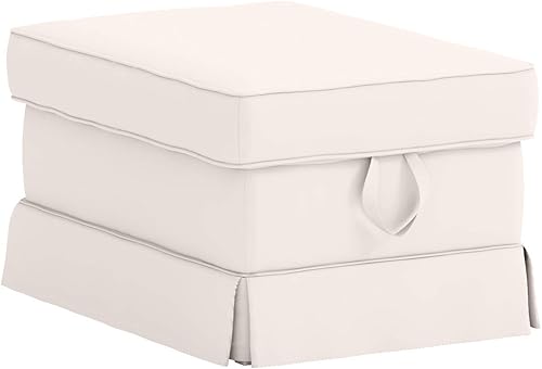 Miniatura 21 de La funda de sofá de repuesto es compatible con el sofá IKEA de tres plazas o el sofá Ektorp de 3 plazas. Solo funda. Funda Ektorp (poliéster Beige