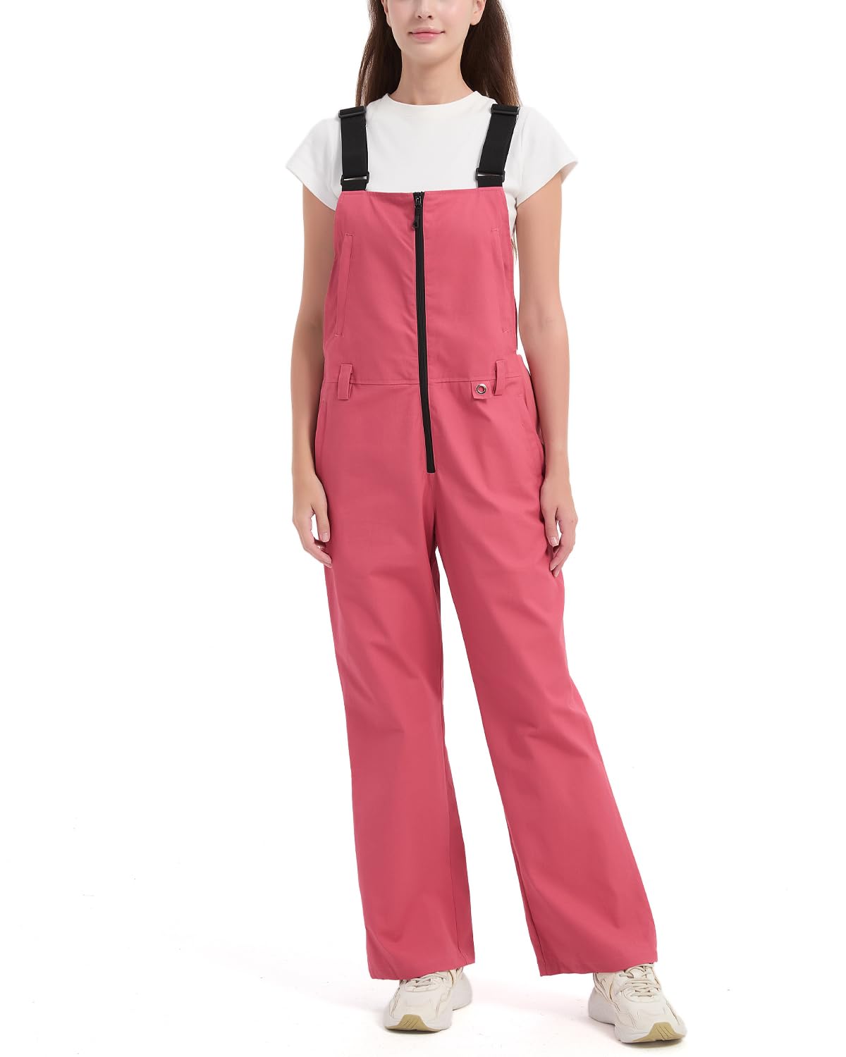 Damen-Arbeitsoverall, bequeme Passform, robustes flexibles Segeltuch