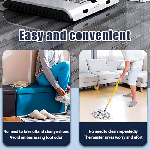 WTRYRN Máquina automática Recargable para Limpiar Suelas de Zapatos, Limpieza sin Agua, succión de 1000 Pa, fricción de frecuencia 20 Veces/Segundo, para Uso en oficinas y hoteles. - imagen 6