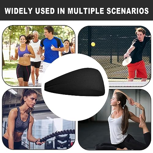 Mens Headbands Esportes | Sweatband algodão esportes - Faixas cabelo treino para cabelos femininos,