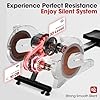 Rowing Machine, Magnetic Rowing Machine for Home, Upgraded 32-Levels Quiet Resistance with Smart Electronic Knob, 350 LBS Weight Capacity, Compact Rower Machine Easy Assembly, App Supported