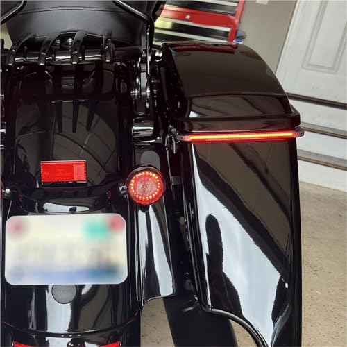 Luces de alforja doble color para Harley Street Glide y Road ST 2023-2026 4