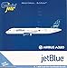 Gemini Jets GJJBU1657 jetBlue Airbus A320 1:400 Scale REG#N537JT HI-RISE LIVERY