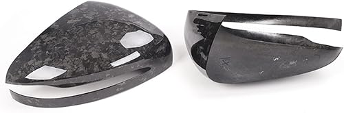 ZEALL Rearview Mirror Cover W464 2019 Dry Carbon Fiber Mirror Covers Compatible with MERC-edes Benz G-Class W464 GLE-Class GLS-Class G63 G500 Side