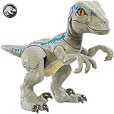 mattel spielzeug 90er Die Dinofreundin Blue-Figur basiert auf dem beliebten Filmdino Velociraptor Blue und fängt die Magie von Blue als jungem Velociraptor ein, der in den ersten Trainingsstunden eine Beziehung zu Owen aufbaut