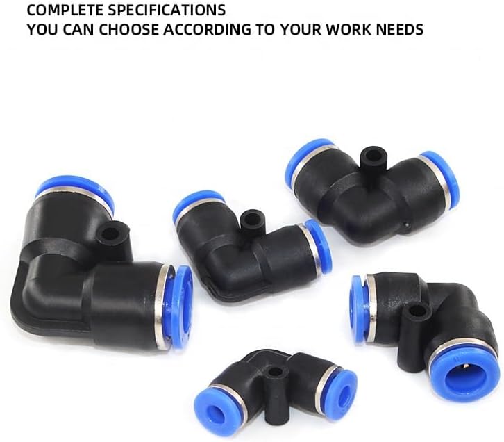 Pneumatic Plastic Accessory Connector PV 5/16 3/8 1/4 5/32 1/2 Adapter British Pipe Quick Coupler 2Pcs(PV1/2)
