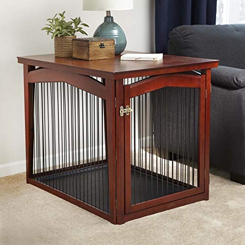 Merry Products 2-in-1 Configurable Pet Crate and Gate Large