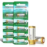 23A 12V Alkaline Batteries A23S MN21/23 L1028 A23 12V Battery Pack of 10