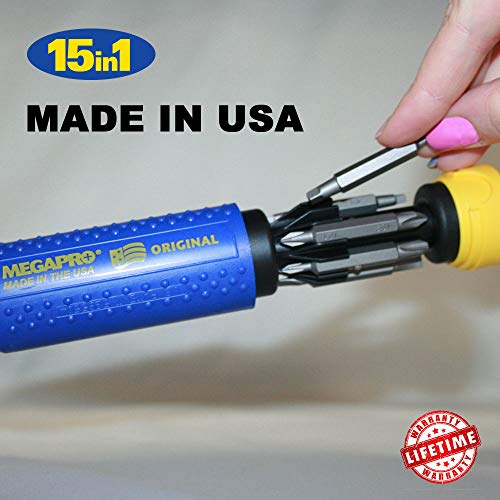 Megapro 151NAS-CS 15-In-1 Original NAS Driver, Blue/Yellow