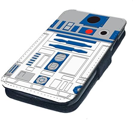R2D2 Printed Leather Flip Phone Case Cover. Star (iPhone 6 (4.7))
