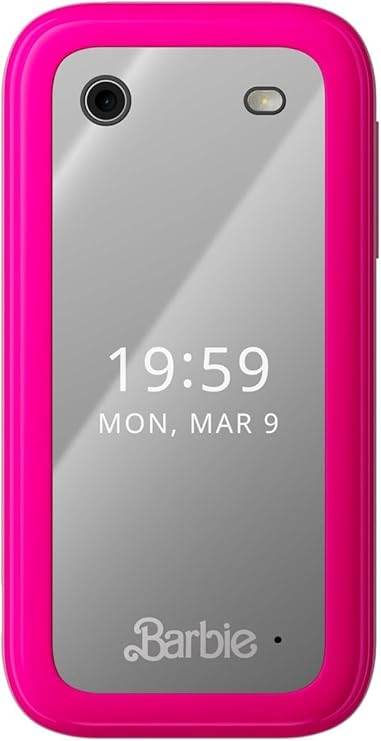 HMD Barbie Pink Mobile Flip Phone. Unlocked