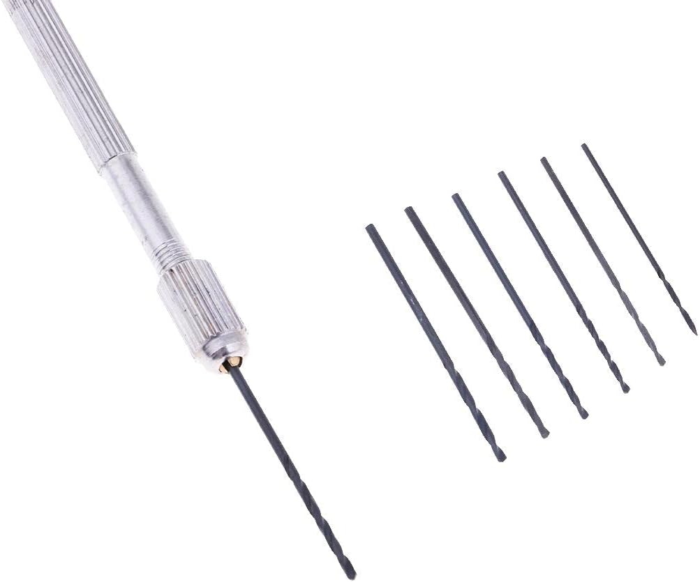 DIY Hand Drill 0.9-1.5mm for 1/144 Gundam Modelers - Metal DIY Craft Kit for Bandai Gundam Model Building, 8860BWJJ1GAJ6YDJX