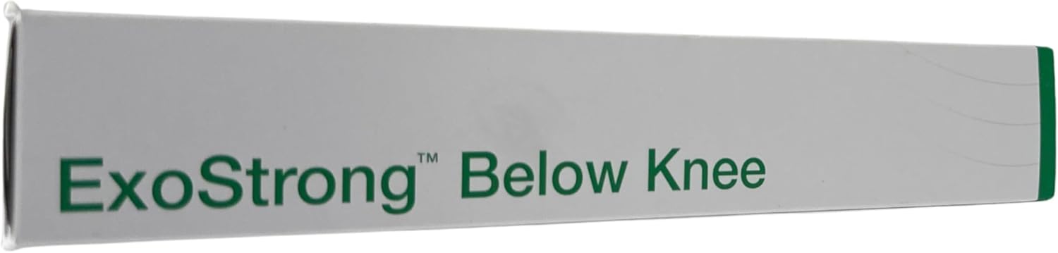 ExoStrong Below Knee (Average Silicone X-Large, Beige) Compression Stockings