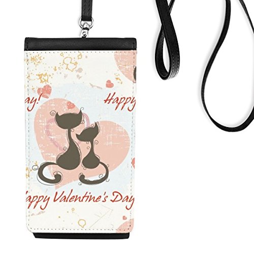 Petit sac bandoulière téléphone noir pour éviter de perdre ses affaires
