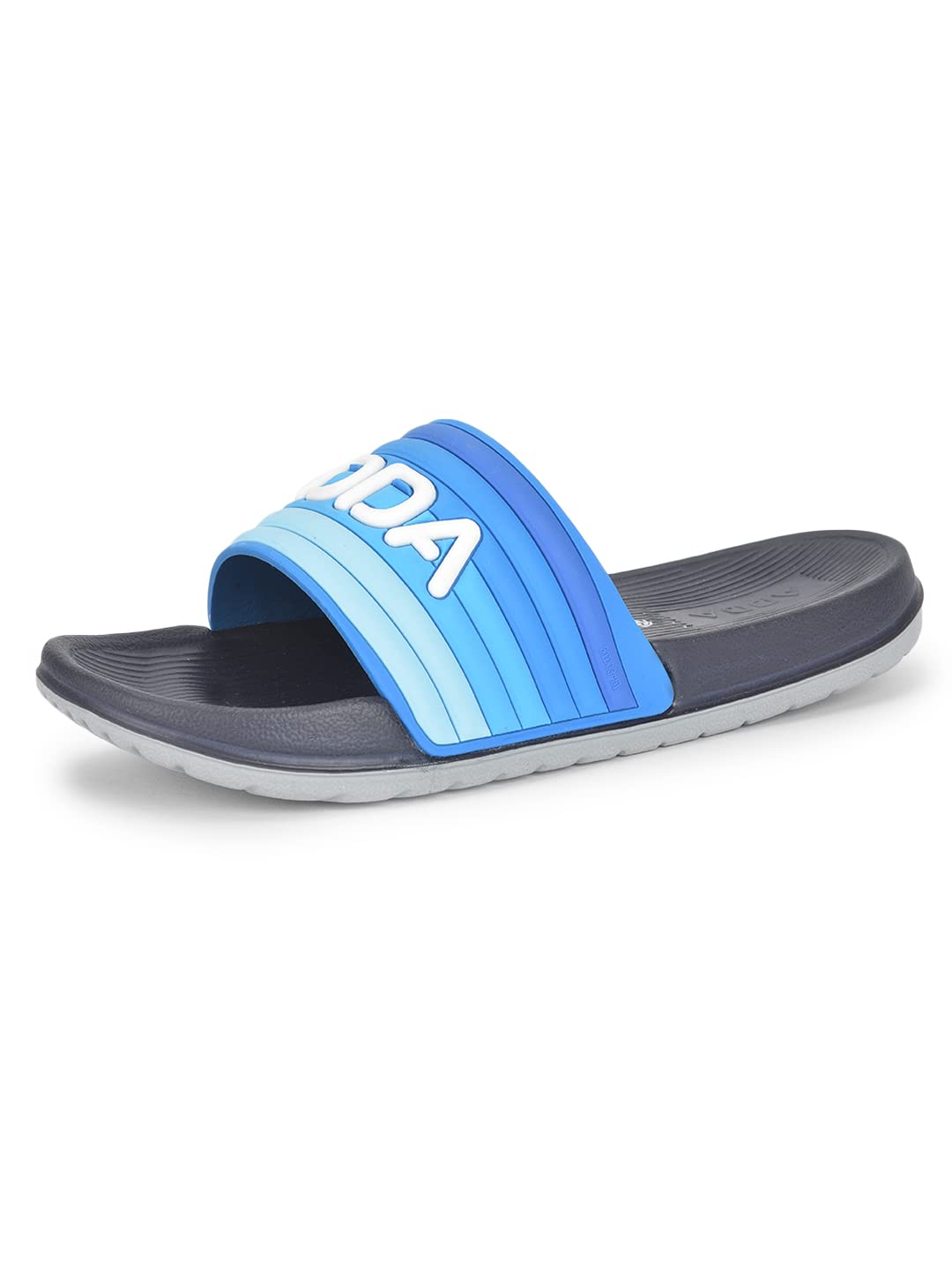ADDA (LABEL)STRIPES| Durable & Comfortable | EVA Sole | Lightweight | Fashionable | Super Soft | Outdoor | Striped | Sliders for Women
