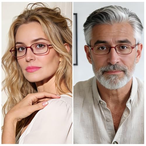 Image of 4 Packs Lightweight Reading Glasses for Women Men Blue Light Blocking Readers 1.0 1.5 2.0 2.5 3.0 4.0