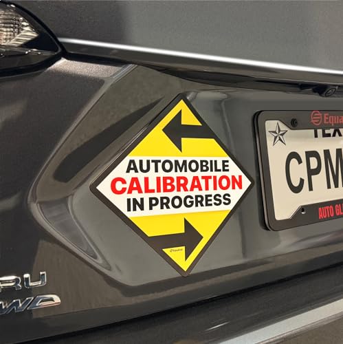 Equal-i-zer Enhancing Safety Awareness: CPM1215 • Calibration in Progress Vehicle Magnet - Prominent Visual Alert for Safe Calibration Procedures on Vehicles