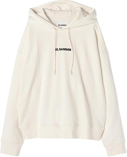 JIL SANDER / パーカー/L/コットン/WHT/無地/J47GU0002J45050 ジルサンダー J47GU0002J45050 フロントロゴパーカー メンズ M