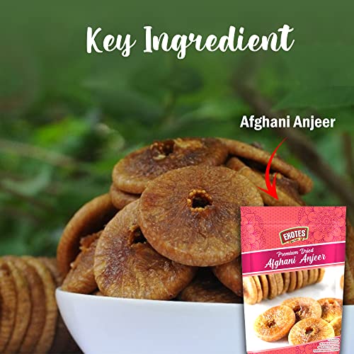 Image of EXOTES Anjeer /Figs Vacuum Packed Royal Pouch, 250 g (Pack of 2)