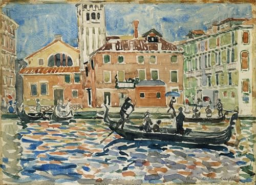 Tableau toile Maurice Brazil Prendergast, affiche d'art premium 60x90cm