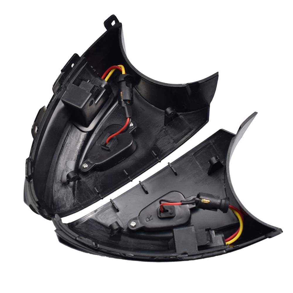 2 intermitentes dinámicos LED, compatibles con MK1 Tiguan 2008-2016 Sharan 2012-2015 (amarillo)