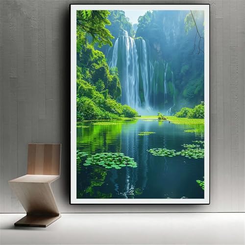 Diamond painting adulte automne 5D kit complet grand format 70x90cm