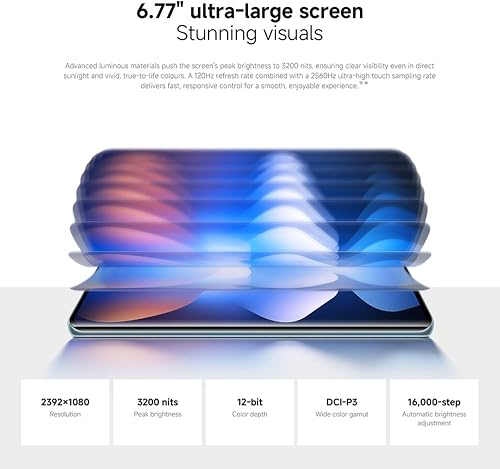 XIAOMI Smartphone REDMI Note 15 5G NFC, 8 + 256 Go, Noir, 6,77", 1080 × 2392 Pixels, Appareil Photo 108 MP, Charge Rapide 45 W, IP66, Snapdragon 6 Gen 3, sans Chargeur - 7