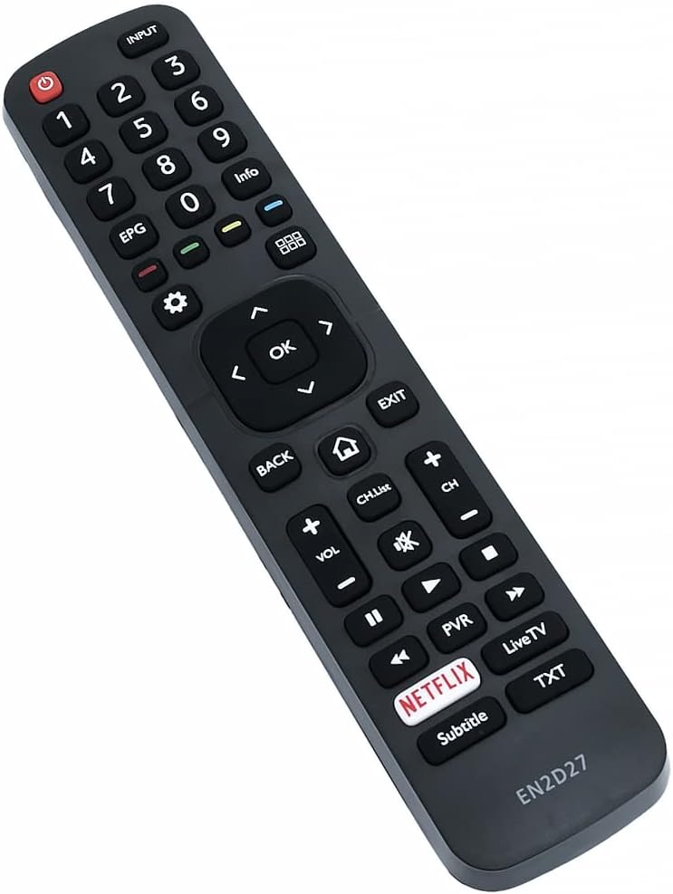 AULCMEET EN2D27 Replacement Remote Control Compatible with Hisense LED OLED TV LTDN50K321 LTDN50K321UWTSEU LTDN40K321UWTSEU LTDN55K720WTSEU LTDN55K321UWTSEU - Image 4