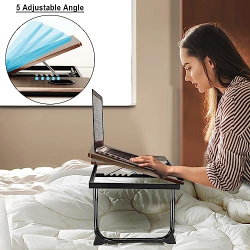 Kylinbigda LOVELY KOALA-1 Laptop Desk For Bed, Bed Table For Laptop, Laptop Stand For Desk, Folding Laptop Lap Desk With 5 Adjustable Angles thumb #1