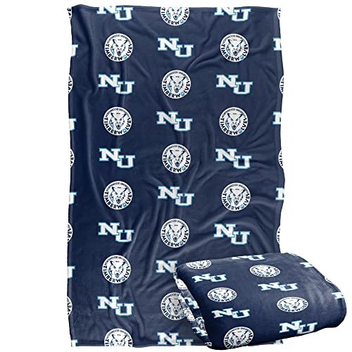 Northwood Univ Blanket, 36"x58" Logo Pattern, Super Soft Throw 36"x58"