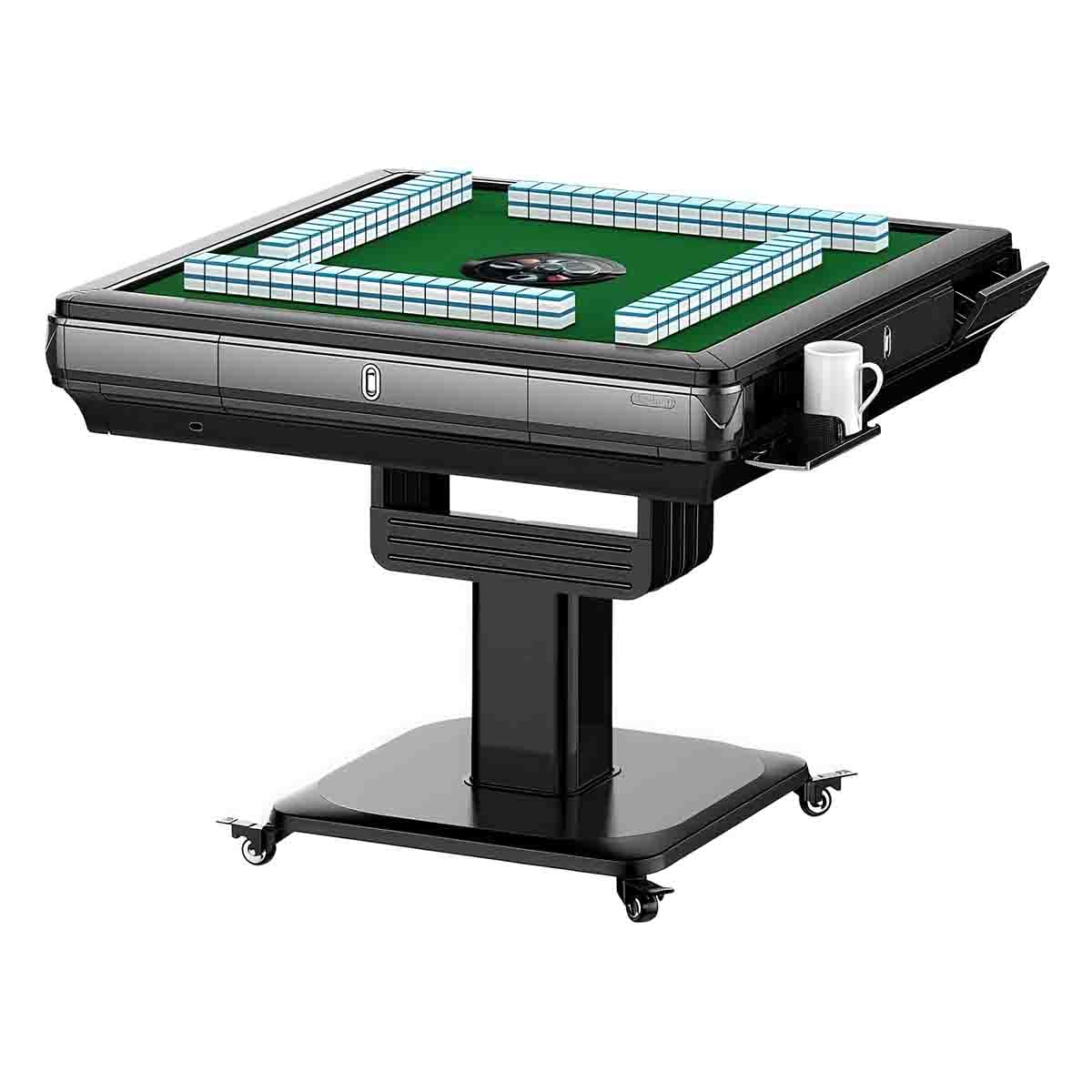 長*松様 た*ち様 麻雀卓 自動牌シャッフル機能付き グレー Amazon | Acmeer 麻雀卓 台 家庭用 テーブル 点数表示機能付 全自動卓