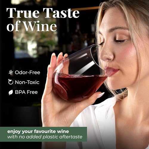 Vivocci Unbreakable Wine Glasses