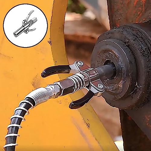 Fettpresse Mundstück,Doppelgriff G Coupler,Fettpresse Kupplung Mundstück,Doppelgriff G Coupler für Fettpresse,Schmiernippel Universal Innengewinde,Doppelgriff Fettpresse,für Alle Arten Von Fettpressen
