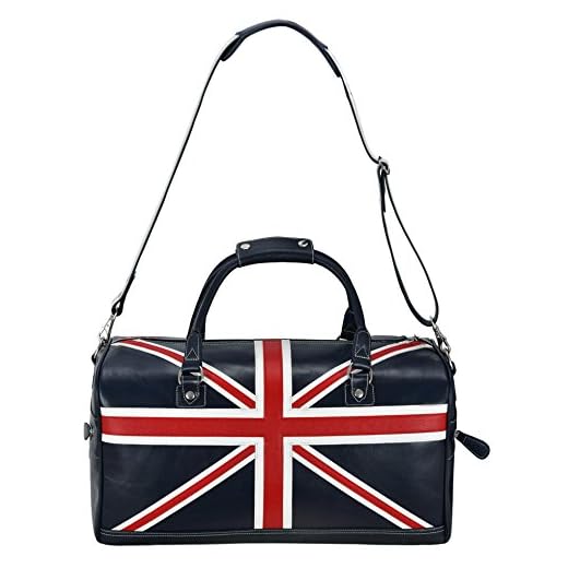 What do british call luggage Classic Union Jack Leather Bag