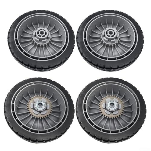 Roues de tondeuse à gazon avec kit d'engrenage pour votre jardin