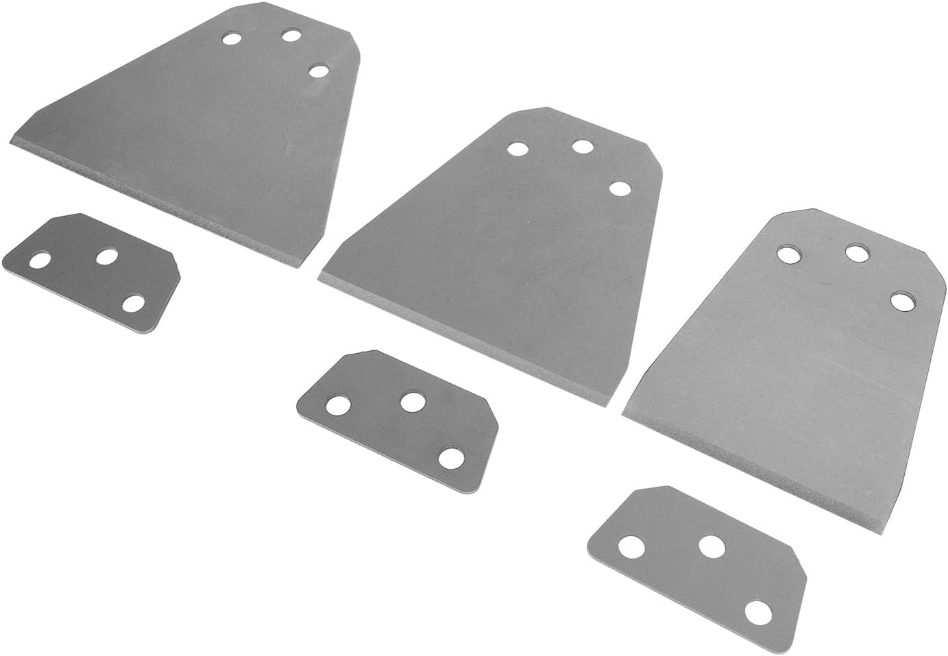 3PCS Hammer Scrapers with Gaskets Spring Steel Floor Scraper Tile Grout Adhesive Removal Tool