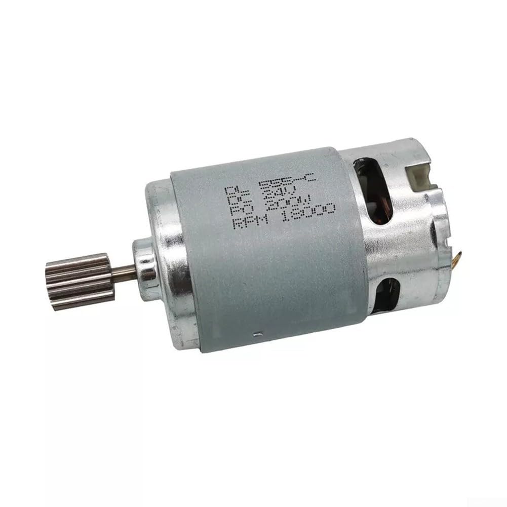 JoyousMall Electric Car Motor, Metal Motors For Kids Electric Car 550 RS390 RS380 12V 6V DL555 24V 10 12 Teeth(550 12V 12000rpm)