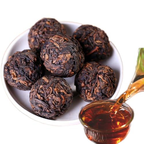 Thé mûr Pu'er pressé Tuocha grande feuille : authentique thé noir fermenté 500g
