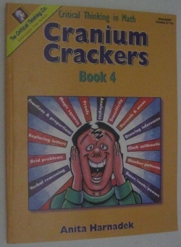 Cranium Crackers Book 4: Critical Thinking Acti... 0894556673 Book Cover
