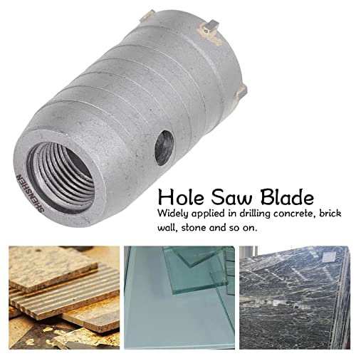 Broca sierra hueca 40 mm carburo para concreto miniatura 4