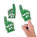 Green Mini We're Number One Foam Fingers (Set of 12)