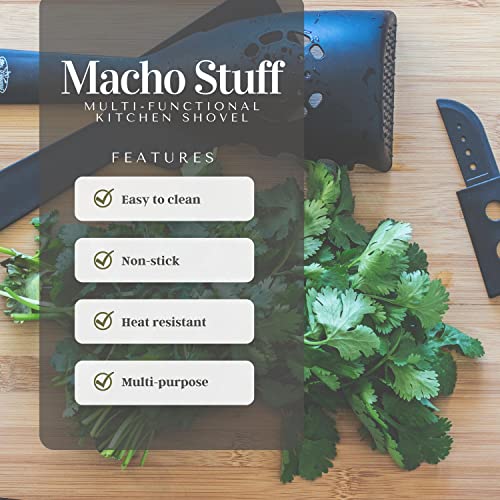 Macho’s Tuff Multi Serving Spoon – 7-In-1 Multifunctional Kitchen Tool – Cookware Accessories & Essentials – Mashing, Mixing, Cutting, Stirring – Heat Resistant Multipurpose Cooking Supplies #TOP1