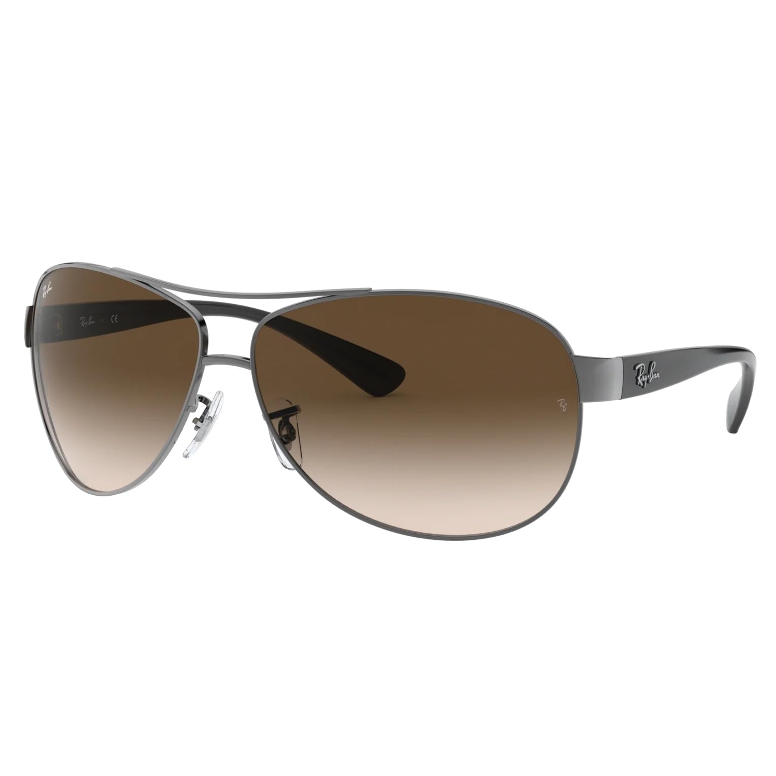 Ray-Ban de los hombres Gafas de sol de aviador RB3386, marrón, One Size