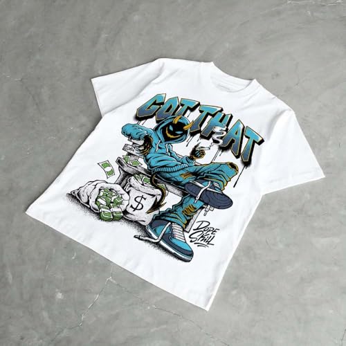 Image of DopeSkill Graphic Tee Streetwear Hip Hop Hypebeast Street Style Unisex T-Shirt Sneaker Colour Matching Shirts Cool Flexing