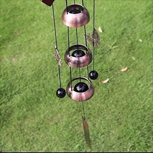 Wind Chime, Decor Windchimes Windchime Wind Chimes Wrought Iron Ornaments Living Room Wind Chimes Indoor and Outdoor Wind Chime Bedroom Pendant Decoration Wind Chime (Size : A) (Size : B) (Size : One